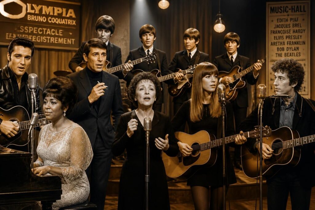 découvrez les chanteurs emblématiques des années 60, avec les voix marquantes françaises et internationales qui ont marqué cette époque musicale incontournable.