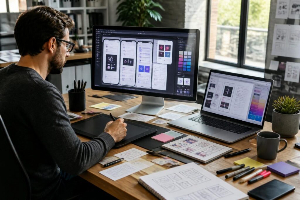 découvrez le rôle, les compétences essentielles et les métiers liés au design numérique avec notre guide complet sur le métier de ui interface designer.
