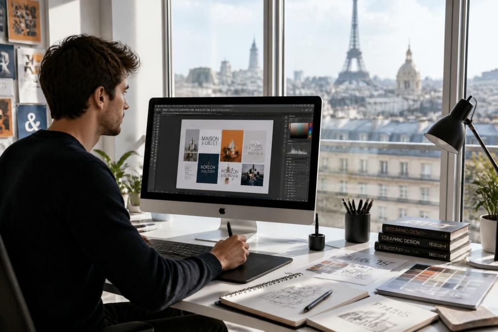 découvrez le métier de designer graphique à paris : missions, formations incontournables et salaires attractifs pour réussir dans ce secteur créatif.