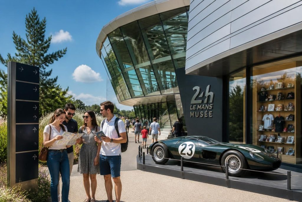 découvrez le musée des 24 heures du mans : horaires d'ouverture, itinéraire pour s'y rendre et boutique officielle pour souvenirs uniques.
