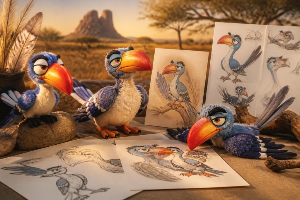 découvrez tout sur zazou, l'oiseau emblématique du roi lion : peluches adorables, dessins détaillés et origines fascinantes de ce personnage incontournable.