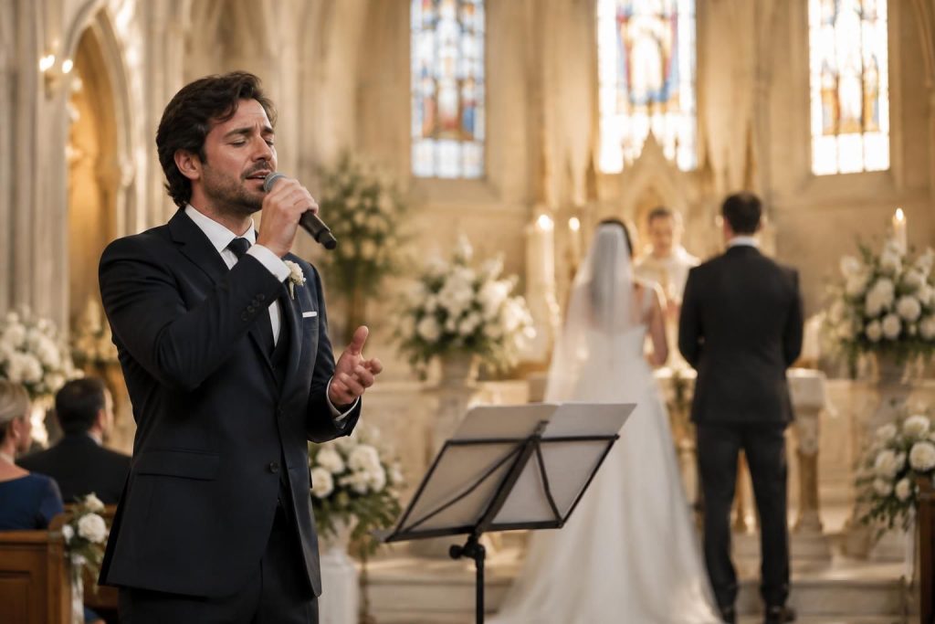 Chanteur église : choix et répertoire pour mariage et cérémonie