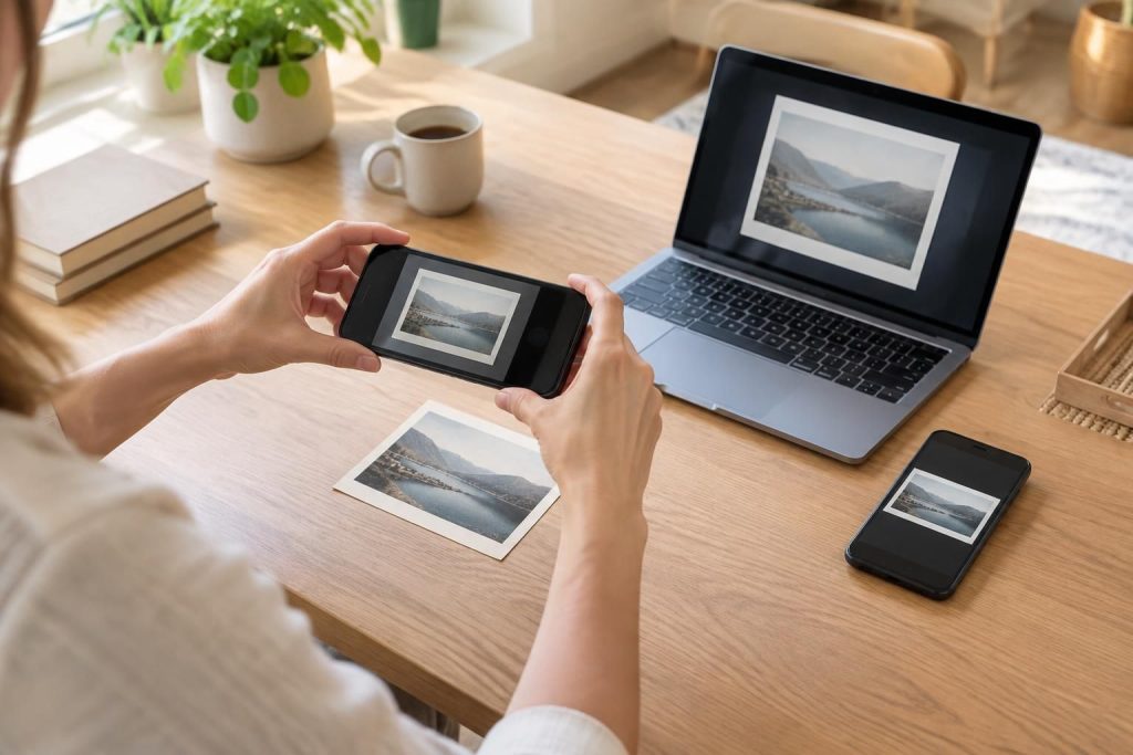découvrez comment scanner facilement une photo avec un iphone, un samsung ou un ordinateur grâce à des méthodes simples et rapides.